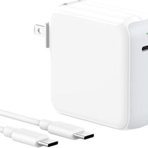 Charger for MacBook Air MacBook Pro 13 14 15 16 inch 2024 2023 2022 2021 2020, M1 M2 M3 M4 Laptop 70W USB C Power Adapter, iPad, LED, 6.6FT USB-C Cable, Charging as Fast as Original Quality