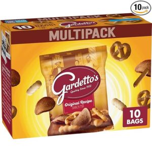 Gardetto's Snack Mix, Original Recipe, Single Serve Bags Multipack, 10 Ct, 17.5 oz