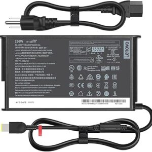 230W Charger Fit for Lenovo Legion 5 7 5P C7 S7 Y520 Y540 Y545 Y730 Y740 Y900 Y910 Y920 Y7000P AC Adapter Thinkpad P16 P15 P51 P52 P53 P70 P71 P72 P73 ADL230NLC3A Laptop Power Supply Cord